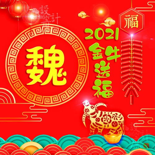  微信头像分享2021金牛送福,让我们守住自己的幸福