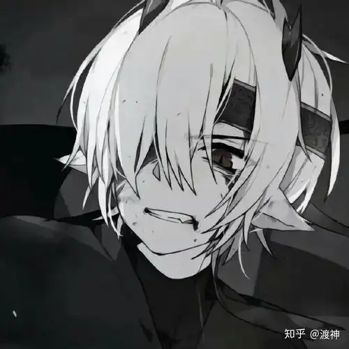 动漫头像男生暗黑系