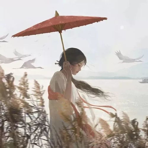  古风头像你是云端客,我是红尘人