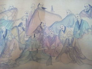  百佛图宽30cm长3米半,画是布料的,请老师鉴定年代及价格