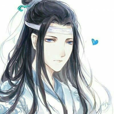  魔道祖师蓝忘机头像蓝忘机图片高清无水印