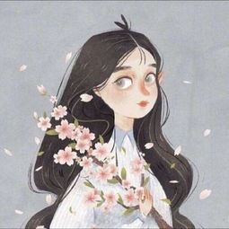  卡通个性女头.歌手屈原