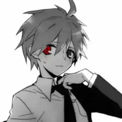  孤独黑暗头像男生动漫二次元黑化压抑头像