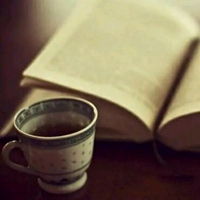  一茶一书一世界图片淡雅唯美一茶一书一世界图片