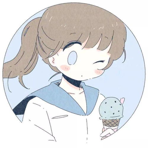  卡通闺蜜头像