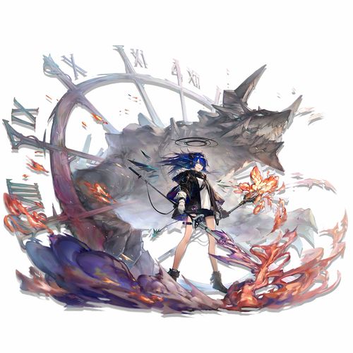 明日方舟莫斯提马精二立绘高清无水印明日方舟莫斯提马精二立绘超清快吧手游
