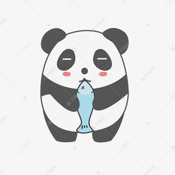 战斗熊猫卡通头像