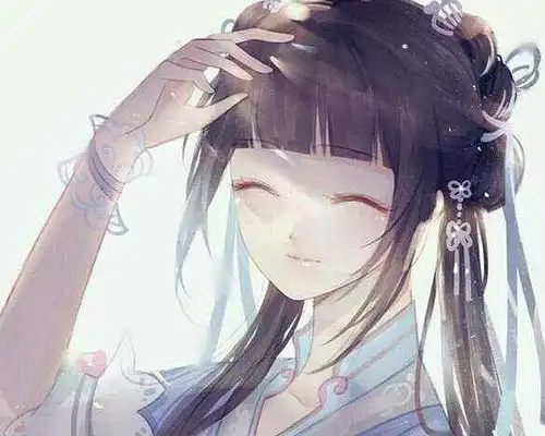 道系古风女孩名情侣头像