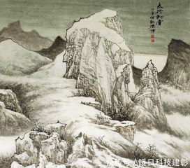  画家林德坤竖幅山水国画佳赏,令人心驰神往的山水画境