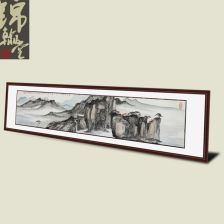  山水挂画