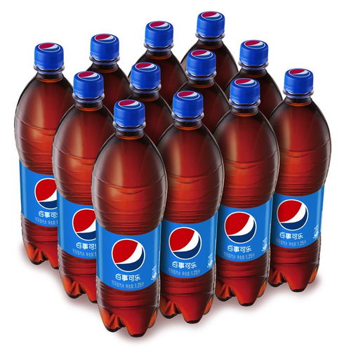  原价59.90现价47.90百事可乐pepsi汽水碳酸饮料1.25l12瓶整箱装新老包装随机发货百事出品