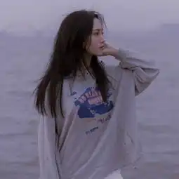 唯美女生头像侧脸