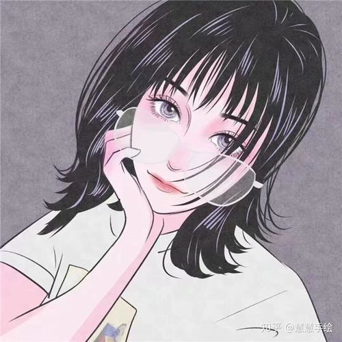  好看的微信头像女手绘图适合永久做头像的图片2021好看的头像