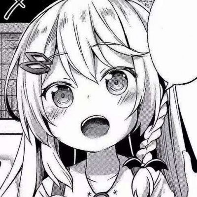 御姐专用黑白头像漫画说