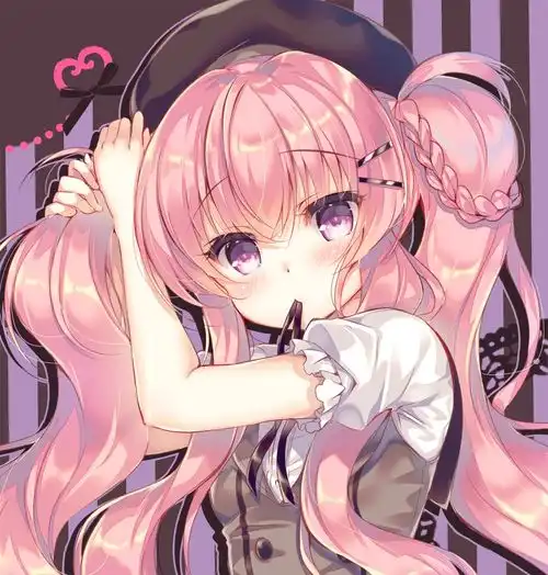  可可爱爱的动漫情头闺蜜头像哇