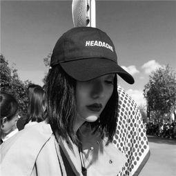  超拽霸气女生黑白头像大全2018命运不是等来的而是争来的