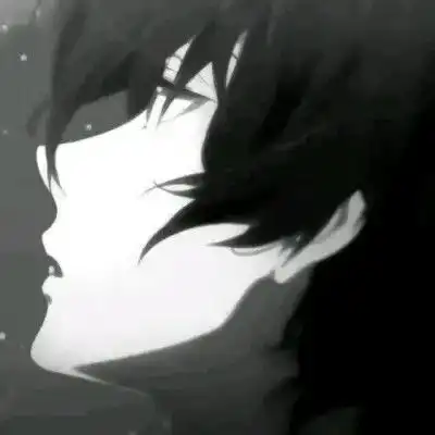  丧系男生头像不要眼眶一红,就觉得人间不值得