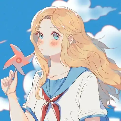 头像蓝色系动漫女头像 头像蓝色系动漫女头像