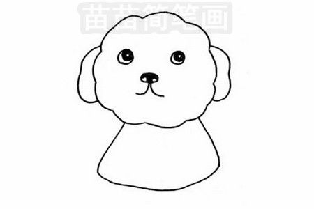  卡通狗狗简笔画图片大全教程