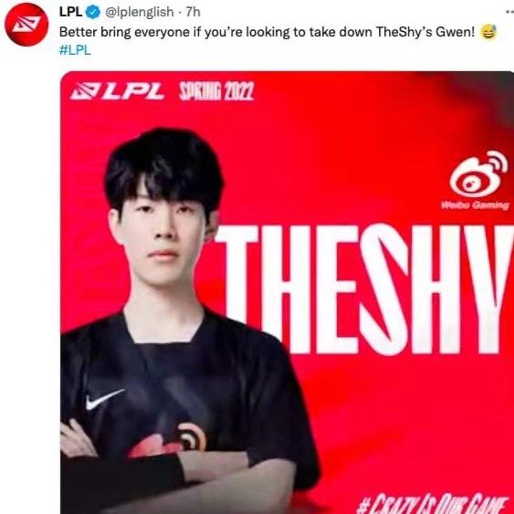  论整活还得是你g2回应lpl当年我们带上所有人也没打败theshy