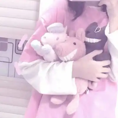 ins治愈系仙女头像粉色