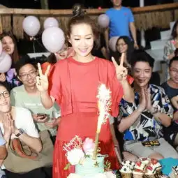 头像女红色系列图片庆生