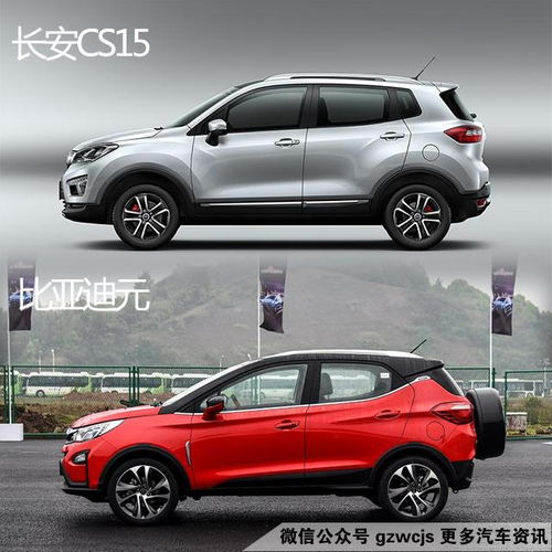  比亚迪元和长安cs15张扬与含蓄小车怎么选