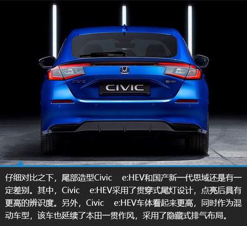  期待早日国产本田civicehev新车图解