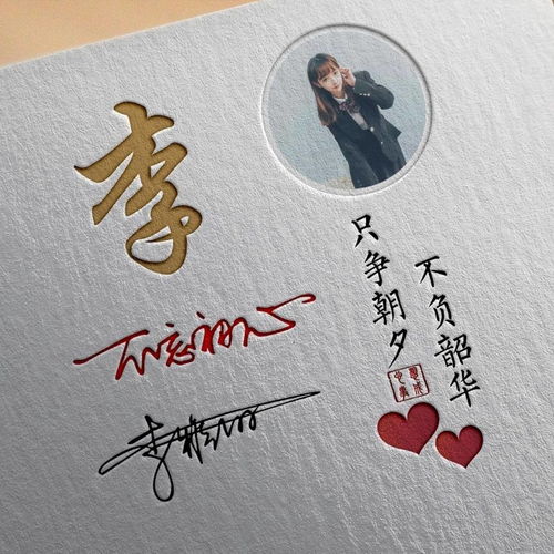 万姓氏头像高清连笔签名