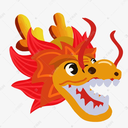  中国传统龙头侧面形象素材图片免费下载千库网