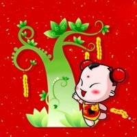  招财童子可爱头像