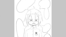 安琪拉简笔画头像