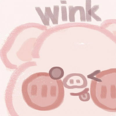  小猪和小羊的wink情侣头像可可情侣头像我要个性网