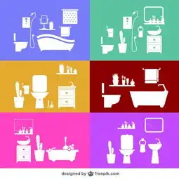 不同颜色的浴室设计模板免费下载ai格式626像素编号20126531千图网 不同颜色的浴室设计模板免费下载ai格式626像素编号20126531千图网