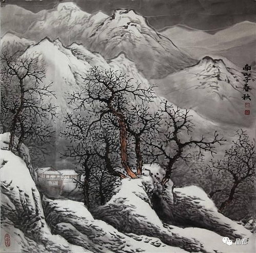  冰雪山水画,你不知道的秘密