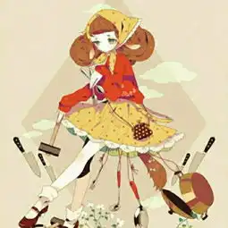  黑暗丧系动漫图片女生头像二次元病娇少女图片