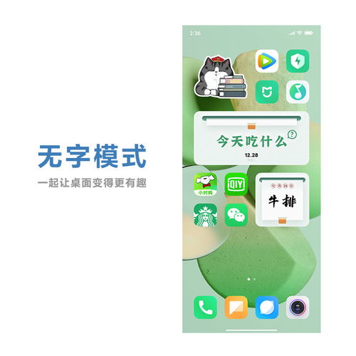  小米miui13无字模式开启内测去除桌面应用名称显示附apk安装包