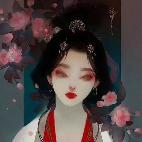  古风头像100张古风女子扶柔倾国色,风华绝世人