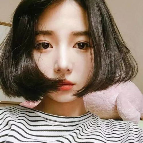 歪头女生头像