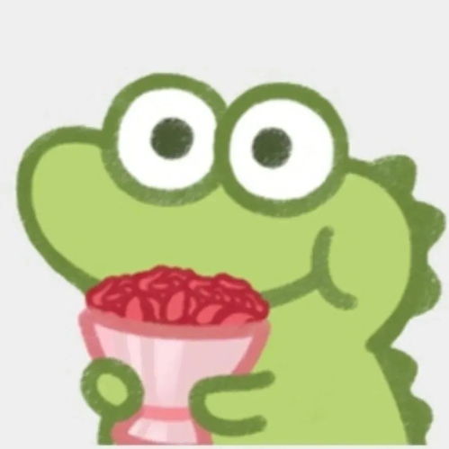  可爱的小恐龙头像