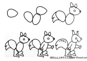 动物头像大全简笔画一笔