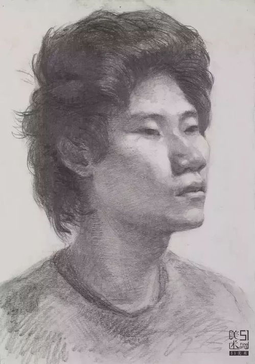  冲刺列宾美院近100幅优秀素描作品