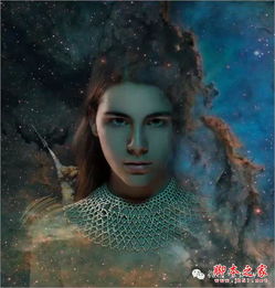  如何使用ps合成星空背景的科幻电影人物海报