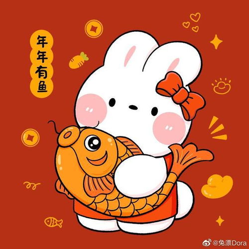  属兔的朋友看过来,新年兔兔头像来啦