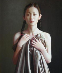  美院教授晓青人体油画作品欣赏