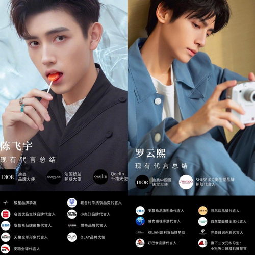  皓衣行陈飞宇罗云熙狂揽20个代言,下一批顶流要来了么