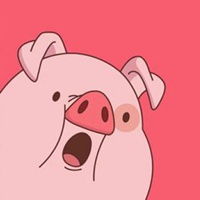  小粉猪的头像萌的情侣微信头像图片大全