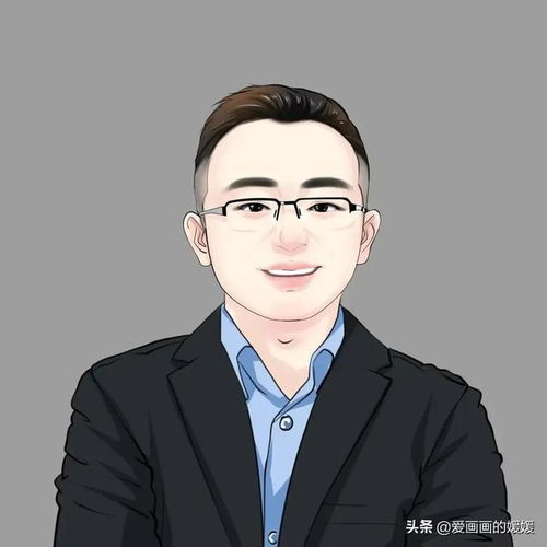  换一换你的微信头像吧,适合中年大叔的简约风漫画头像,快来选