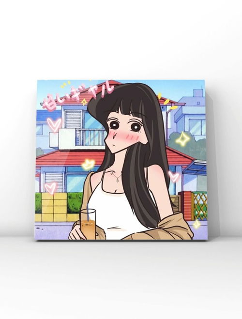  蜡笔小新春日部辣妹头像画风超喜欢