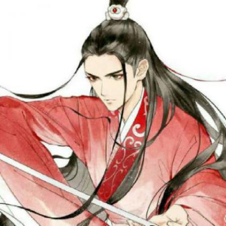 古风道家头像男拿佛尘